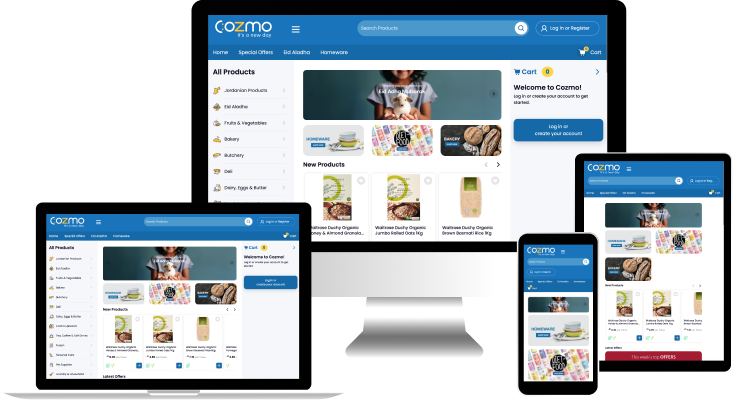 كوزمو Website development
